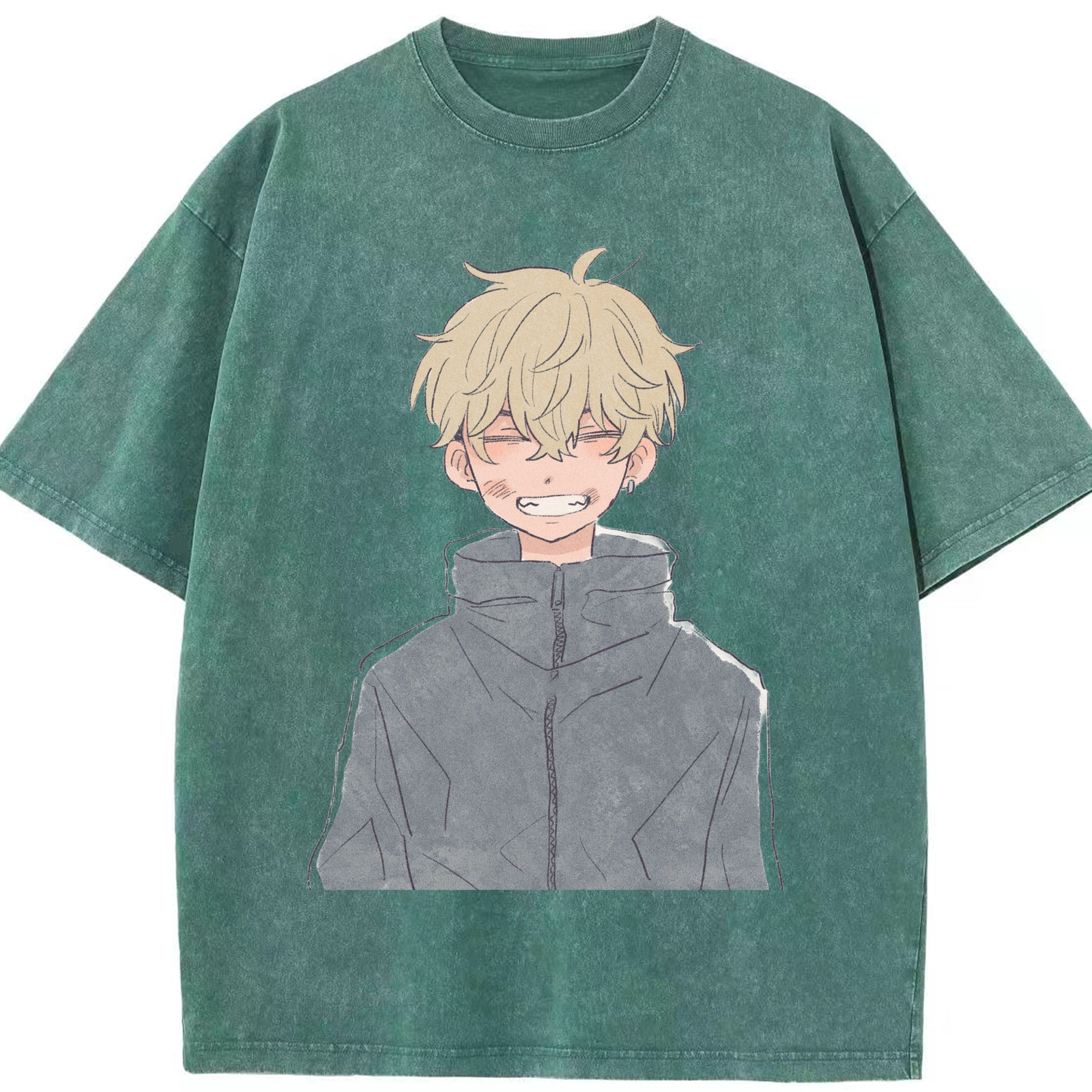（画像用） 東京リベンジャーズ Tokyo Revengers 綿100% ヴィンテージ風 半袖Tシャツ（フロントプリント）